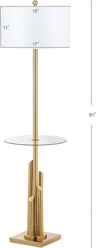 مجموعة Safavieh Lighting Ambrosio 61 "النحاس والمصباح الجانبي الجانبي in Saudi Arabia