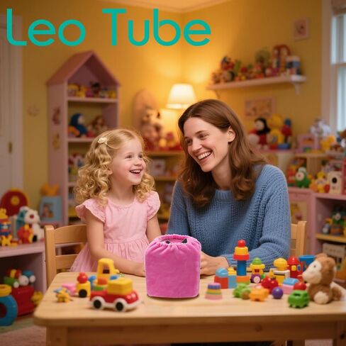غطاء فخم لمجموعة Starter Toniebox Audio Playi ، حالة واقية متوافقة مع Tonie Box ، ورواية القصة ملحق Toys (Case Only) (Brown) in Kuwait
