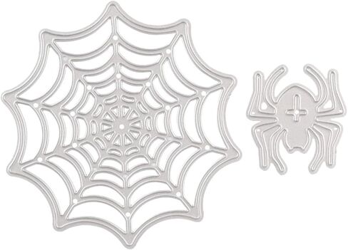 Ciieeo Halloween Spider Web Metal Cutting Dies for Card Making, Scrapbooking, DIY Etched Craft in Saudi Arabia
