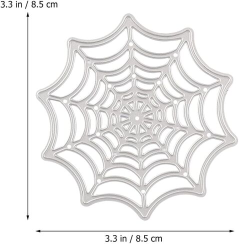 Ciieeo Halloween Spider Web Metal Cutting Dies for Card Making, Scrapbooking, DIY Etched Craft in Saudi Arabia