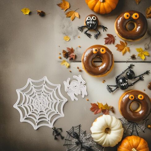 Ciieeo Halloween Spider Web Metal Cutting Dies for Card Making, Scrapbooking, DIY Etched Craft in Saudi Arabia
