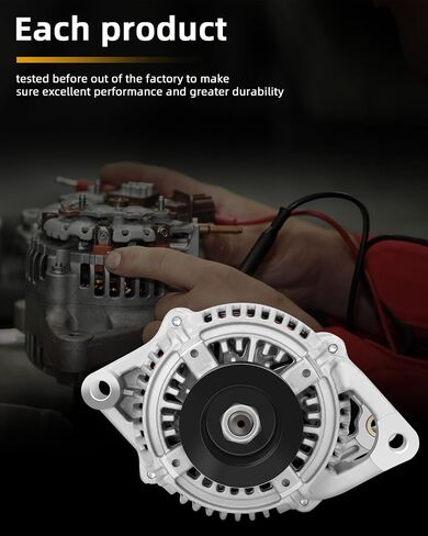 OCPTY Alternator Replace 11231 Fit for Chrysler 200 Series 2011-2013 For Chrysler Sebring For Dodge Avenger For Dodge Caliber Compass Patriot 2007-2017 2.0L 2.4L Automotive Replacement Alternators in Saudi Arabia
