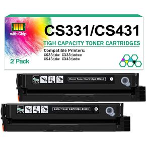 20N10C0،20N10K0،20N10M0،20N10Y0 TONER CARTRIDGE (مع ChIP) ل LEXMARM CS331DW CS431DW CX331ADWE CX431ADW PRINTR in Kuwait