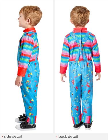 Rubies Toddler Child's Play 2 Chucky Toddler Costume Jumpsuit and Prop in Saudi Arabia