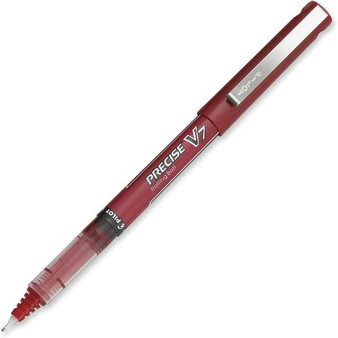 Pilot PRECISE V7 Stick Rolling Bens ، Fine Point ، Red 4 Pack (35352) in Saudi Arabia