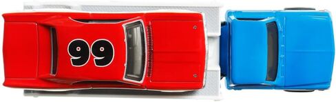Team Transport: '66 Chevelle & '72 Chevy Ramp Truck - Hot Wheels Premium Scala 1/64 in Saudi Arabia