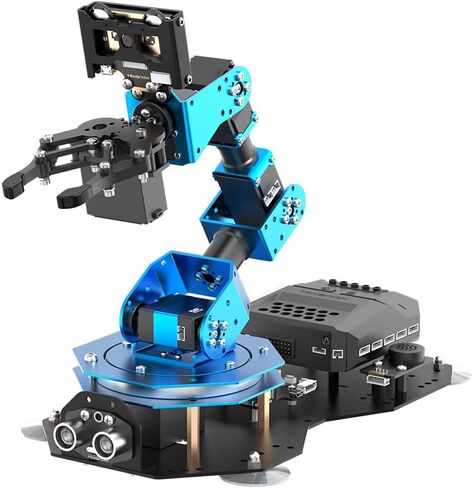 AI Vision & Voice Interaction Arm Smart Robotic Arm for Arduino Scratch Python 6dof Robot Arm STEM Project Robot and Engineering Kits ، Science/Coding/Programming Set ، Xarmai Advanced Kit in Saudi Arabia