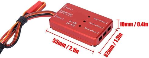 Dilwe JP Hobby ER-150 Alloy Electric Retractable System for Fixed-Wing Aircraft RC Accessory(Controller (2S Power Supply)) in Saudi Arabia