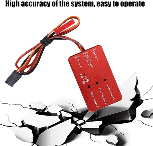 Dilwe JP Hobby ER-150 Alloy Electric Retractable System for Fixed-Wing Aircraft RC Accessory(Controller (2S Power Supply)) in Saudi Arabia