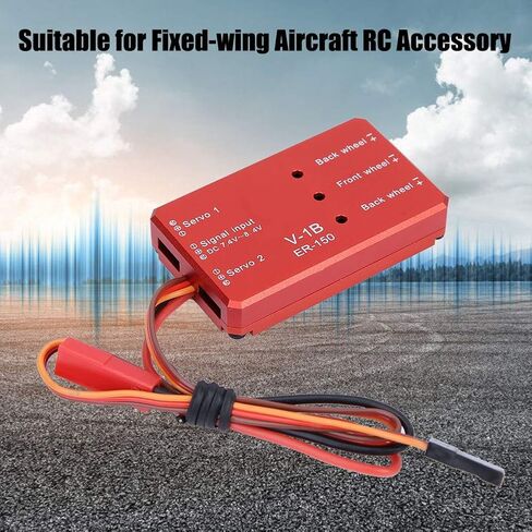 Dilwe JP Hobby ER-150 Alloy Electric Retractable System for Fixed-Wing Aircraft RC Accessory(Controller (2S Power Supply)) in Saudi Arabia