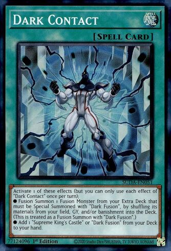 Dark Contact - SUDA-EN051 - Super Rare - 1st Edition in Saudi Arabia