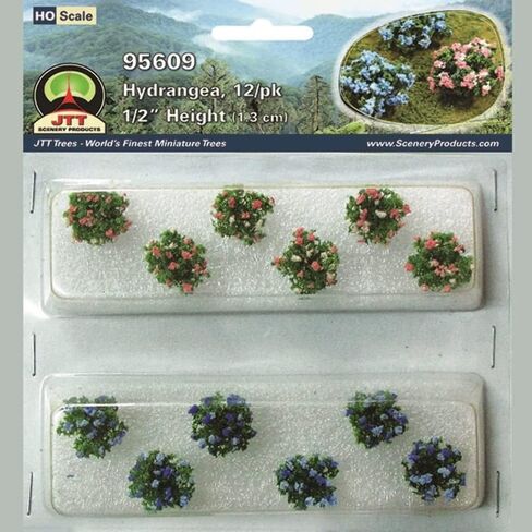 Hydrangea, HO-scale. 18pk in Saudi Arabia