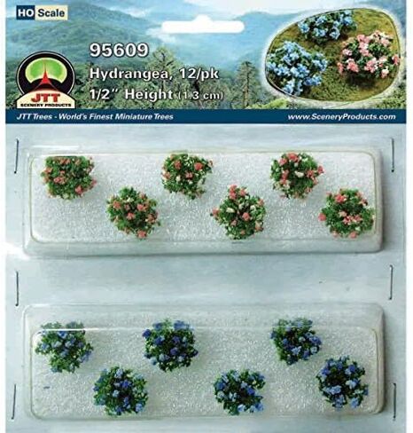 Hydrangea, HO-scale. 18pk in Saudi Arabia