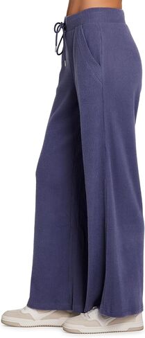 RBX Active Women's Lounge Pant, Relaxed Wide Leg Ribbed Flare Pant with Pockets in Saudi Arabia