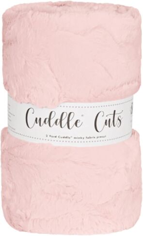 Shannon Fabrics Luxe Cuddle Cut 2Yd-Hide Rosewater Fabric, 60 Inches in Kuwait