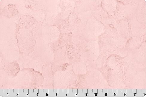 Shannon Fabrics Luxe Cuddle Cut 2Yd-Hide Rosewater Fabric, 60 Inches in Kuwait