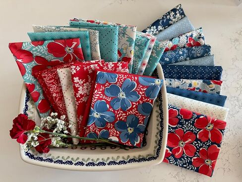Linzee Kull McCray Time ومرة ​​أخرى Jelly Roll 40 2.5 بوصة شرائط Moda Fabrics 23360JR in Saudi Arabia