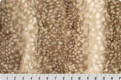 Shannon Fabrics Luxe Cuddle Cut 2Yd-Hide Rosewater Fabric, 60 Inches in Kuwait