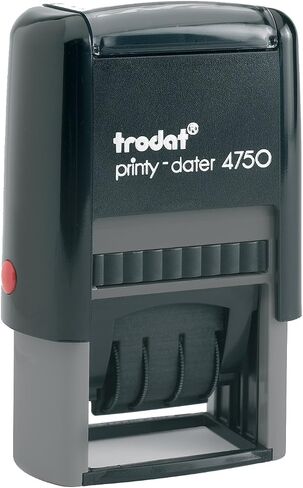New Trodat Printy 4750 Self Inking Printy Dater Stamp in Saudi Arabia