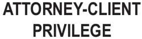 Attorney - Client Privilege Stock Stamp - Grey 4913 Self Inking Stamp - Style 108 (Red Ink, 1oz Refil Ink) in Saudi Arabia
