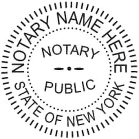Hubco Premium Purple Notary Seal Embosser and Hubco Purple S-844 Self Inking Notary Stamp - New York in Saudi Arabia