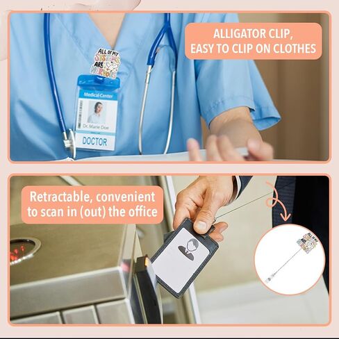 مضحكة العمل والتسليم ممرضة الشارة بكرة قابلة للسحب مقطع لطيف NICU L & D OBGYN PEDIATRIC NARDER in Kuwait
