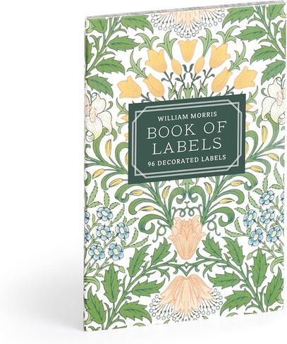 Galison William Morris – Book Of Labels Including 8 Label Pads Featuring Different Floral Patterns Perfect For Labeling And Gifting in Saudi Arabia