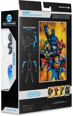 McFarlane Toys - DC Multiverse Batman (Justice League Task Force) 7in Build-A Figure in Saudi Arabia