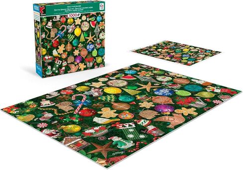 Ceaco - Tracy Flickinger - Christmas Ornament Collection - 1000 قطعة Jigsaw Puzzle in Saudi Arabia