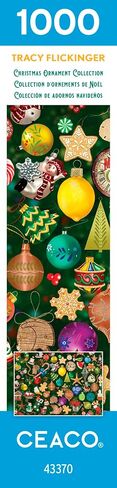 Ceaco - Tracy Flickinger - Christmas Ornament Collection - 1000 قطعة Jigsaw Puzzle in Saudi Arabia