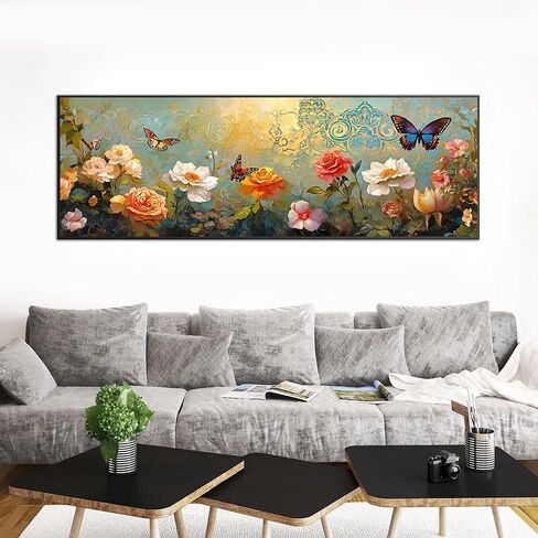 Pavemlo 5D Large Diamond Art Kits for Adults Waterfall, Full Drill Big Diamond Painting Kits Landscape Pictures Paint with Diamonds, Cross Stitch Art Rhinestone Craft for Home Wall Decor 12x31.5 inch in Saudi Arabia