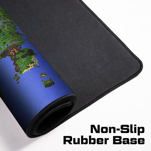 Map - Old School RuneScape Gaming Desk Mat – Large Extended Mouse & Keyboard Pad in Saudi Arabia