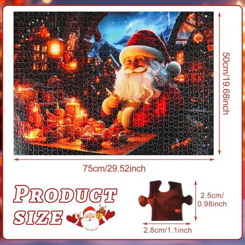 CCINEE Halloween Jigsaw Puzzle for Holiday Big Challenge, Huanted House Witch Hocus Pocus Puzzle for Adult Halloween Scene Puzzles for Horror Witched Theme Party Activity Gift 1000 Pieces in Saudi Arabia