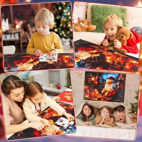 CCINEE Halloween Jigsaw Puzzle for Holiday Big Challenge, Huanted House Witch Hocus Pocus Puzzle for Adult Halloween Scene Puzzles for Horror Witched Theme Party Activity Gift 1000 Pieces in Saudi Arabia