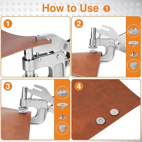 مجموعة أدوات السحتين المفاجئة ، و 15 ملم لقطات معدنية للجلد والأزرار المغناطيسية 18 ملم ، و 80 مجموعة 4 مجموعة من الجلد لزر الجلود للنسيج ، والمحفظة ، والقماش in Kuwait