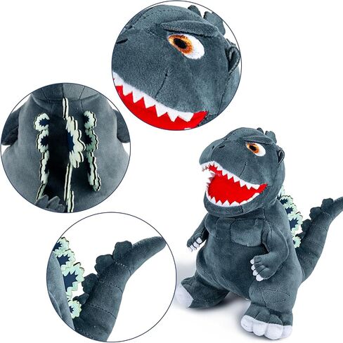 Godzila Plush 9 Inch- kaiju مستوحى من الحيوانات الوحشية التي تشبه الديناصورات الشبيهة بالديناصورات للجماهير in Kuwait