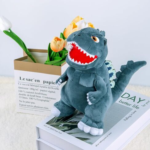 Godzila Plush 9 Inch- kaiju مستوحى من الحيوانات الوحشية التي تشبه الديناصورات الشبيهة بالديناصورات للجماهير in Kuwait