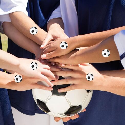 500 قطعة ملصقات كرة قدم ، ملصقات كرة رياضية لذيذة لفة فينيل كرة القدم عشاق لزجة مكافأة رياضة الكرة ديكور داء in Kuwait