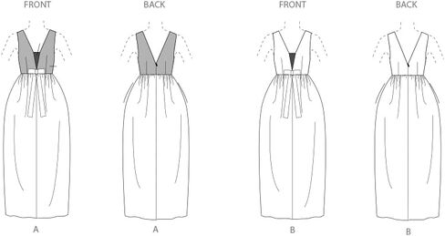 Simplicity SS3066Y5 Misses' Lined Special Occasion Gowns Sewing Pattern Packet, Design Code S3066, Sizes 18-20-22-24-26 in Saudi Arabia