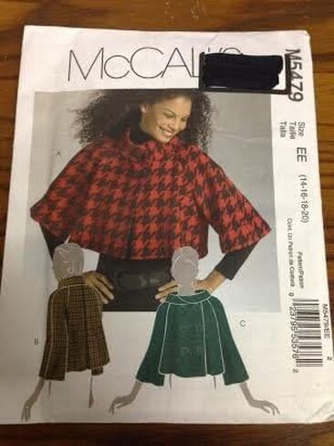 McCall's M5479 Sewing Pattern, Misses' Lined Jackets, Size EE (14-16-18-20) in Saudi Arabia