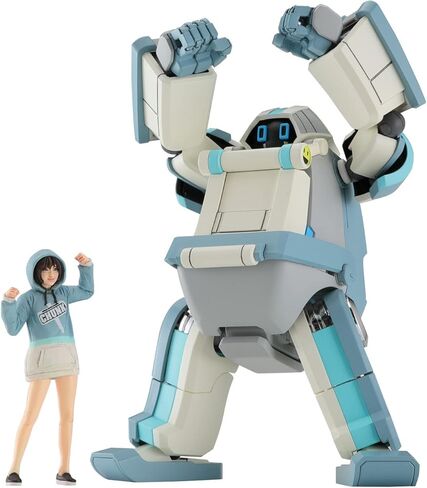 Hasegawa 64793 Creator Works Series Mechatro Chunk No.02 Grish Mint + Support Girl 1/35 Scale Color-Coded Plastic Model in Saudi Arabia