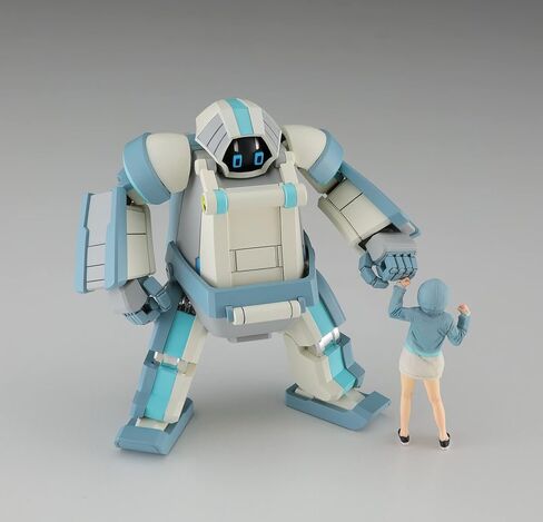 Hasegawa 64793 Creator Works Series Mechatro Chunk No.02 Grish Mint + Support Girl 1/35 Scale Color-Coded Plastic Model in Saudi Arabia