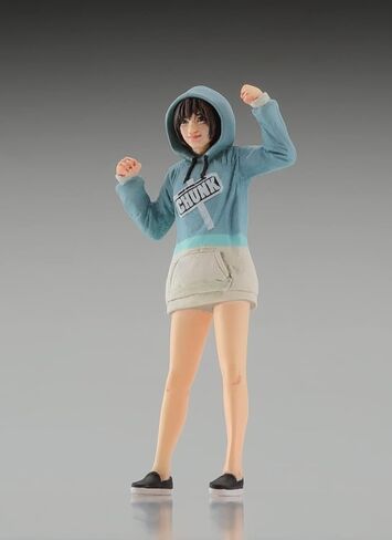 Hasegawa 64793 Creator Works Series Mechatro Chunk No.02 Grish Mint + Support Girl 1/35 Scale Color-Coded Plastic Model in Saudi Arabia