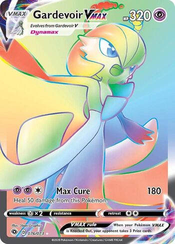 Pokemon - Gardevoir Vmax - 076/073 - Secret Rare in Saudi Arabia