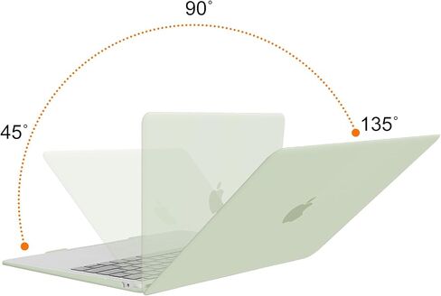 Mosiso متوافق مع MacBook Air 13 بوصة Case 2022-2018 A2337 M1 A2179 A1932 ، قشرة صلبة بلاستيكية وحقيبة الأكمام الرأسية مع غطاء الجيب وغطاء لوحة المفاتيح وحامي الشاشة وحقيبة التخزين ، Sage Green in Saudi Arabia