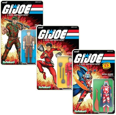 Super7 G.I. Joe Reaction+ Wave 04 (Movie Collection) - Lt. Falcon Action Figure in Kuwait