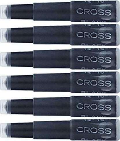 خرطوشة حبر Cross A. T لبطاقة FH باللونين الأزرق والأسود، مع 1 × 6 قطع in Saudi Arabia