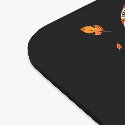Fall Gnome Mouse Pad – Cozy Desk Decor, 'Happy Fall Y'all' Design, Square Foam Pad with Non-Slip Rubber Base in Saudi Arabia