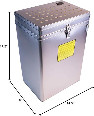 XL LiPo Battery Charging Safe Box, Un-Painted in Saudi Arabia