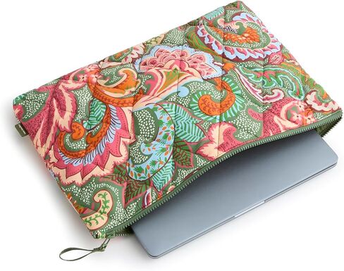 Vera Bradley Featherweight Pouch Pouch ، Leaf Me Not Paisley in Saudi Arabia